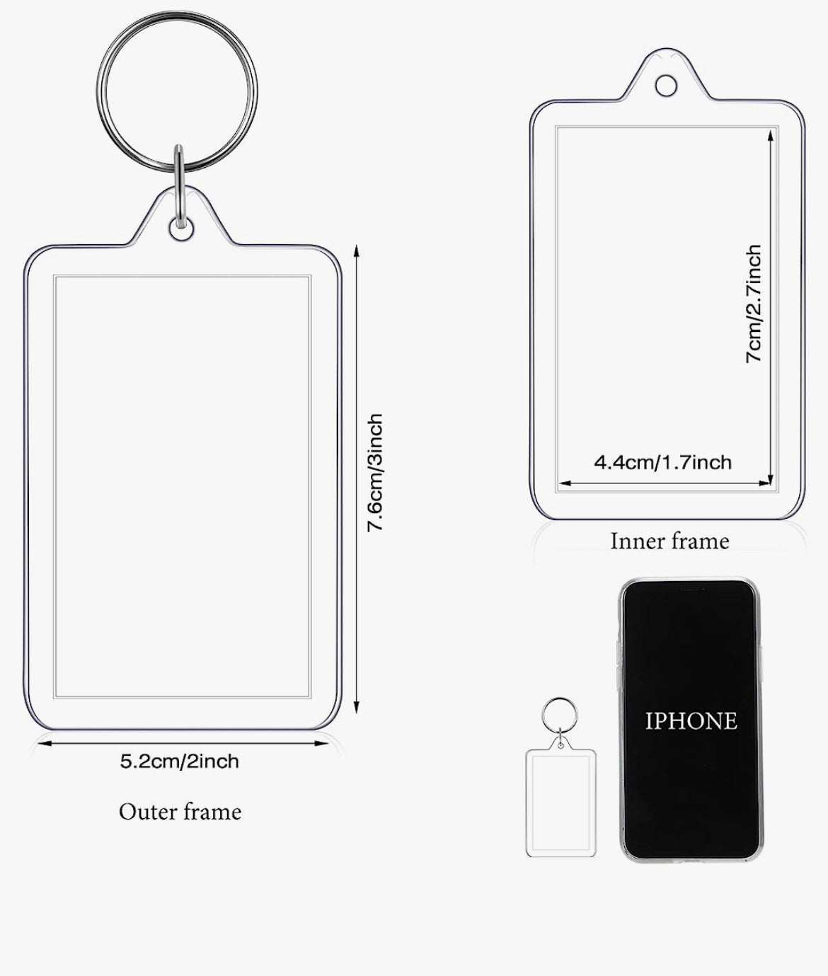 Pet Keychains from photo