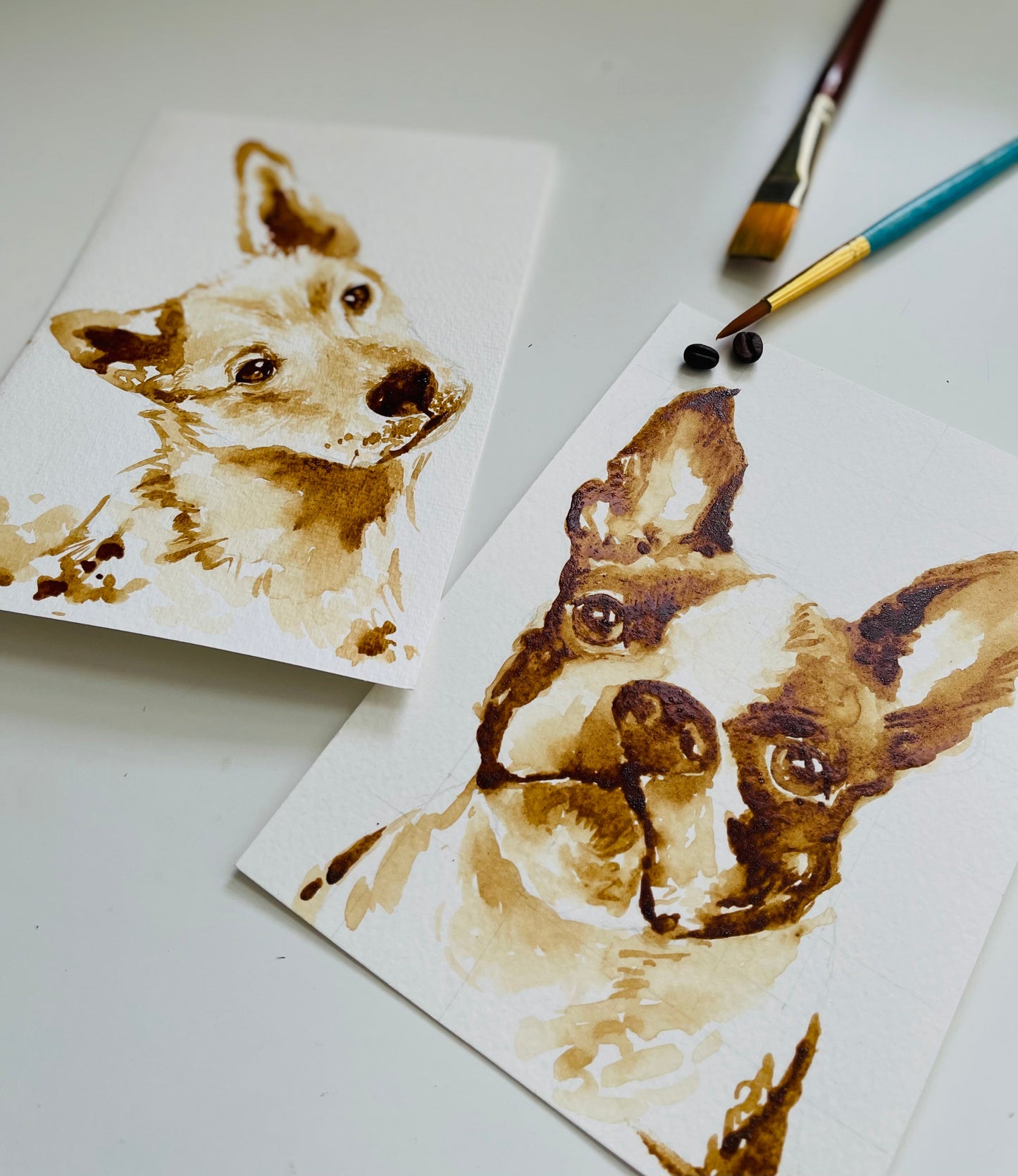 12" x 16" : Custom Pet Portrait From Photo