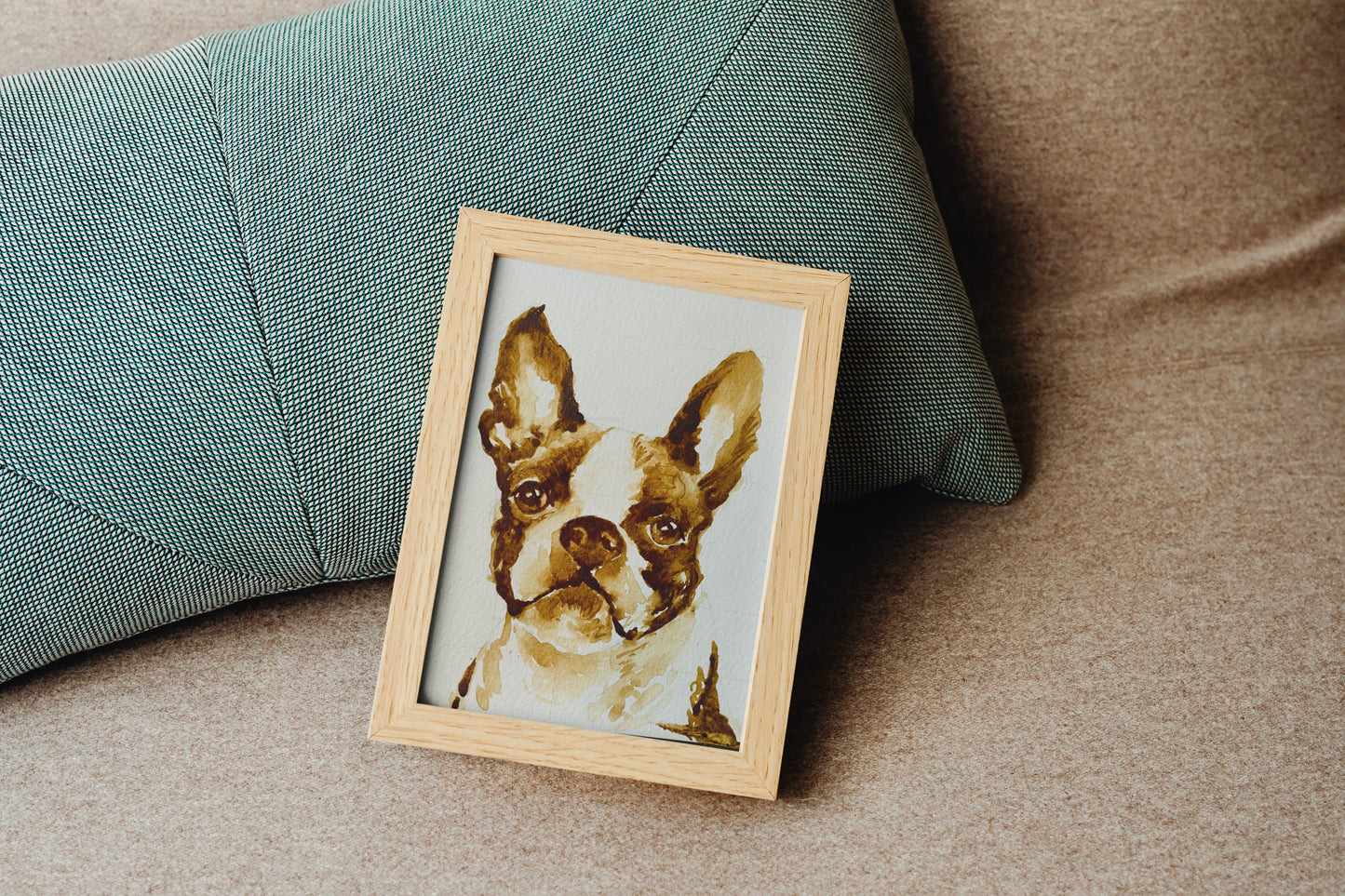 6" x 8" : Custom Pet Portrait From Photo
